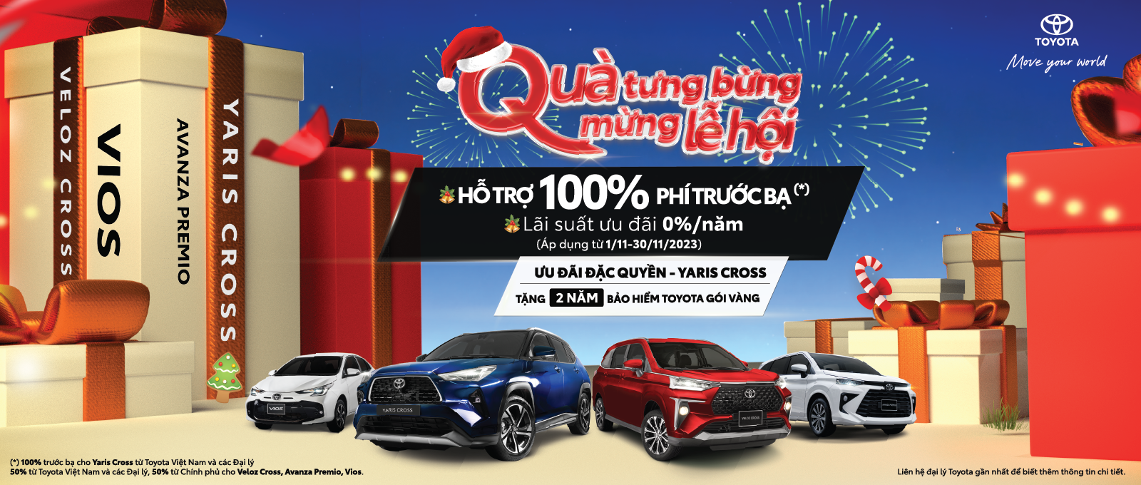 SIÊU ƯU ĐÃI TỪ TOYOTA DÀNH CHO THÁNG 11&12